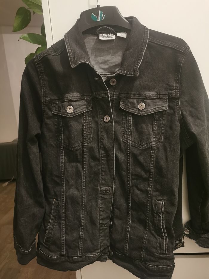 Veste jean noir XL - photo numéro 5