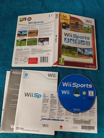 Wii Wii sports nintendo selects