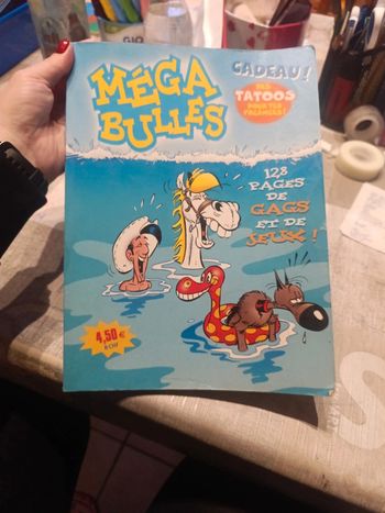 Bande dessinée mega bulle