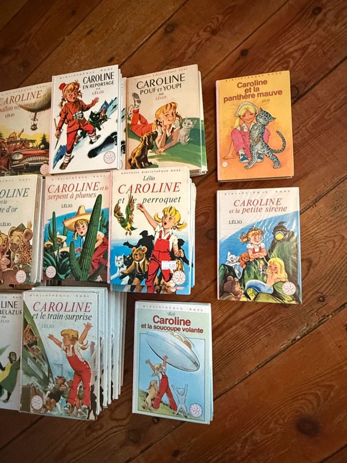 Bibliothèque rose - Livres anciens vintage Caroline Pierre Probst Hachette Jeunesse - photo numéro 3