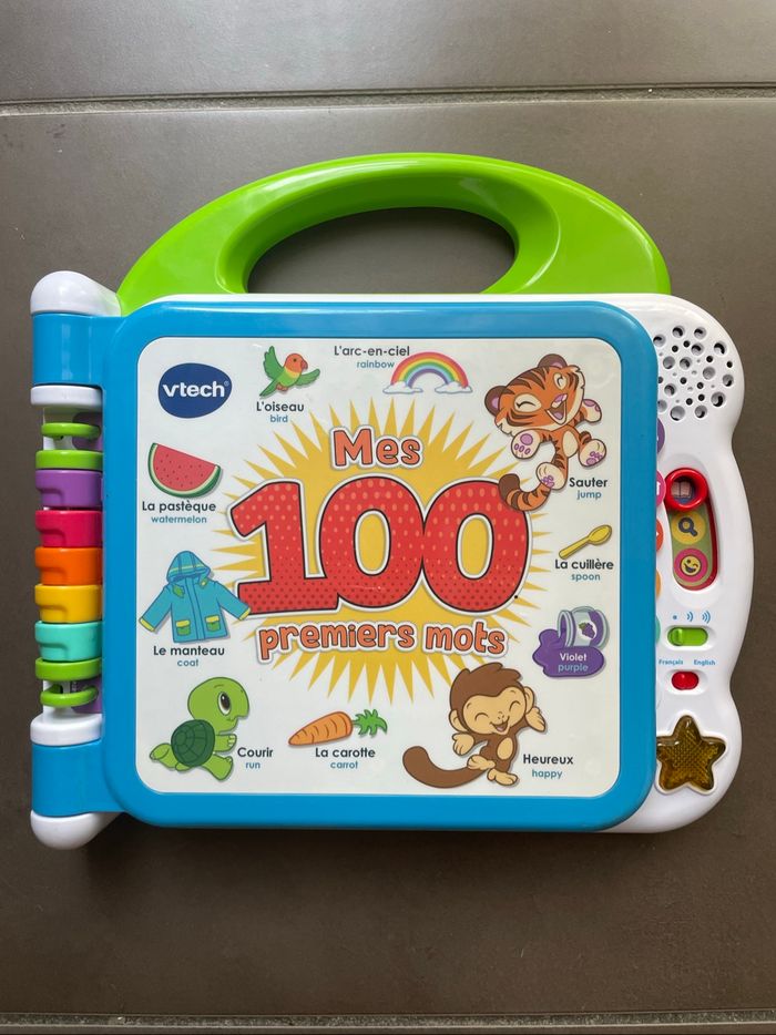 VTech - Mon Imagier Bilingue Mes 100 premiers mots