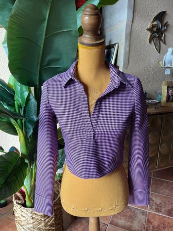 blazer chic pied de poule zara