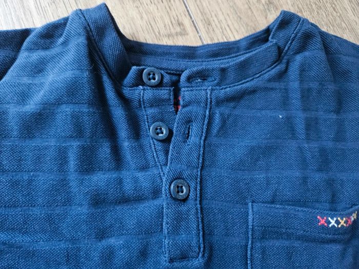 T.shirt manches longues bleu marine Sergent Major 6 ans - photo numéro 2
