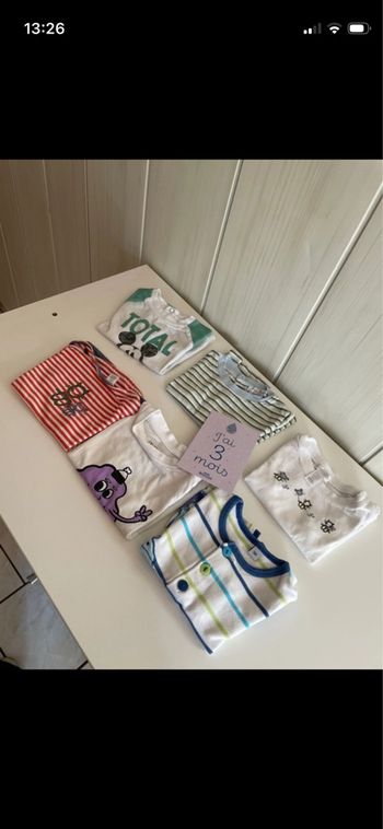 Lot de T-shirt garçon