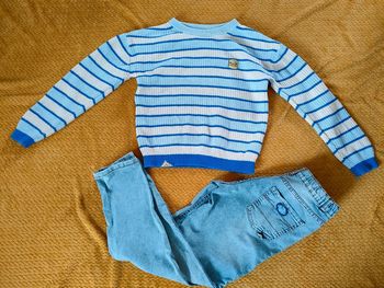 Ensemble pull jean Les mille et un palmiers Sergent Major