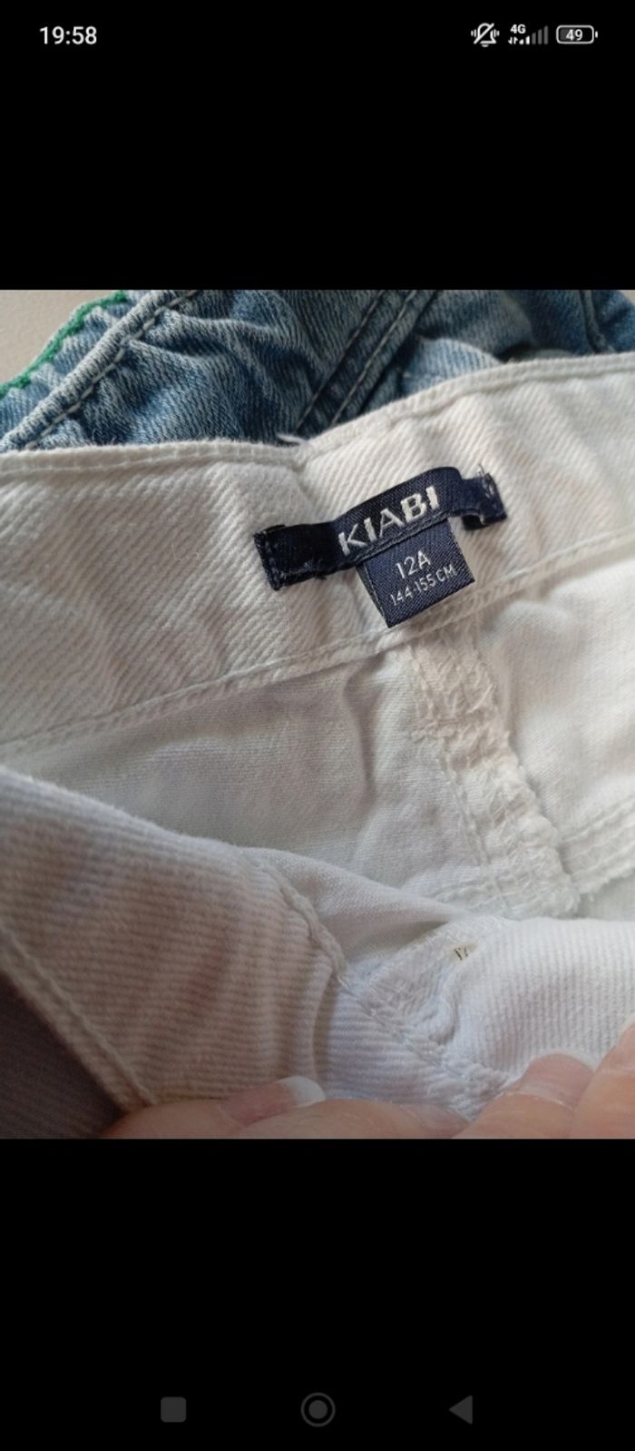 Lot de 2 shorts 14 ans - photo numéro 4