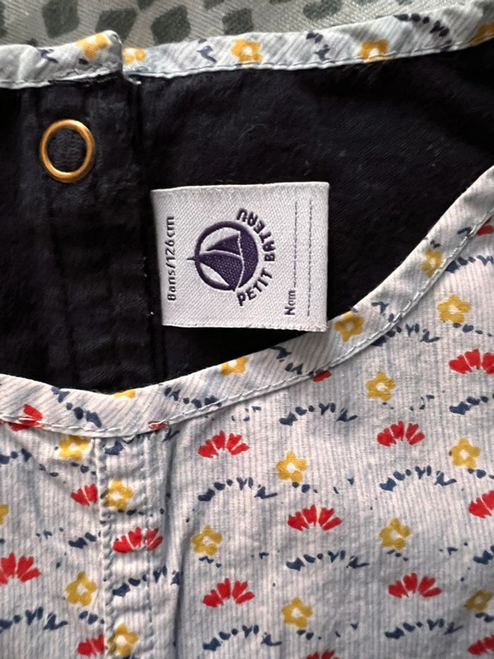 Blouse petit bateau taille 8 ans - photo numéro 3