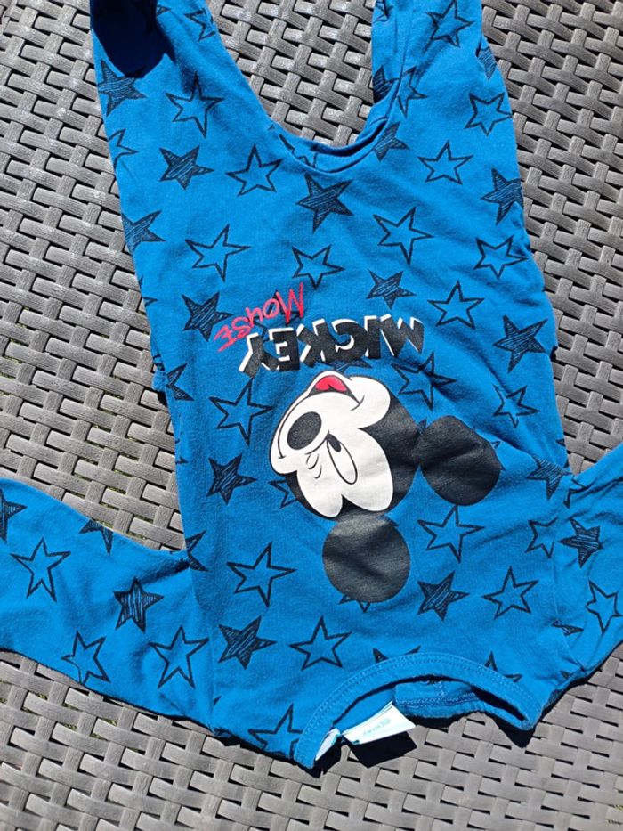 Pyjama grenouillère 3 mois 62 cm très bon état Mickey mouse Disney Baby - photo numéro 5
