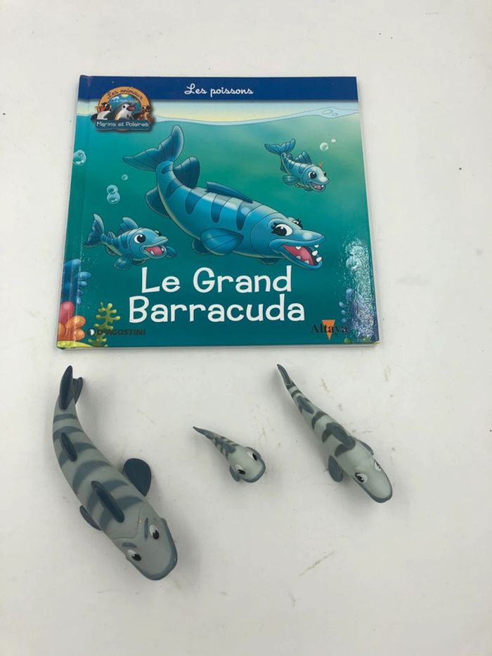Figurine + 3 figurines / le grand barracuda collection Altaya - photo numéro 2