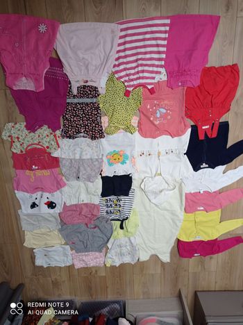 Lot 6 mois bébé fille été