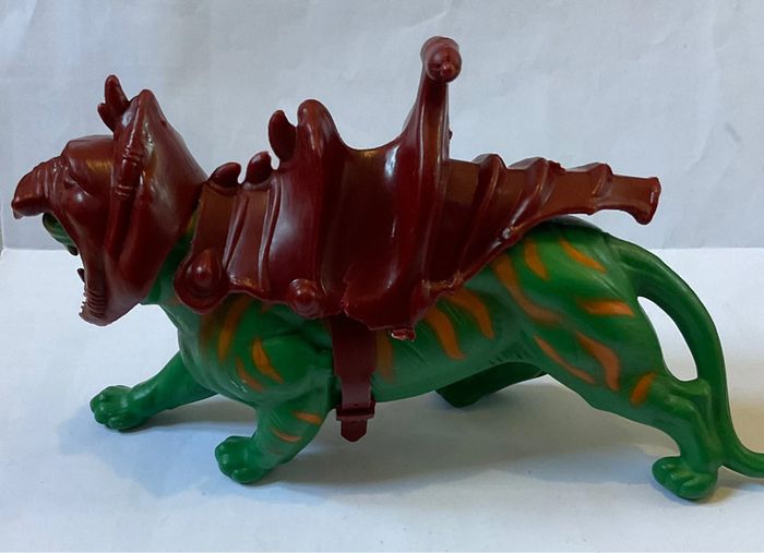 Figurine MOTU Tigre Battle Cat vintage - photo numéro 4