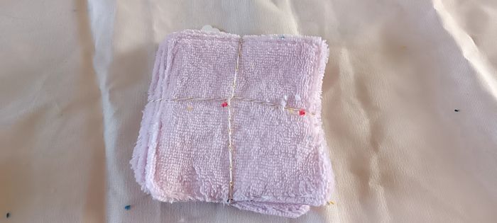 Lot de 5 lingettes lavables - photo numéro 2