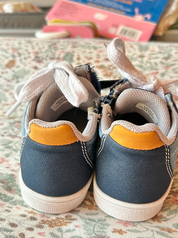 Chaussure effet jean garçon taille 20 - photo numéro 7