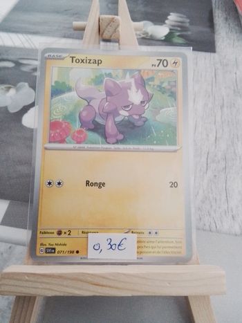 Carte Pokémon Toxizap 71/198