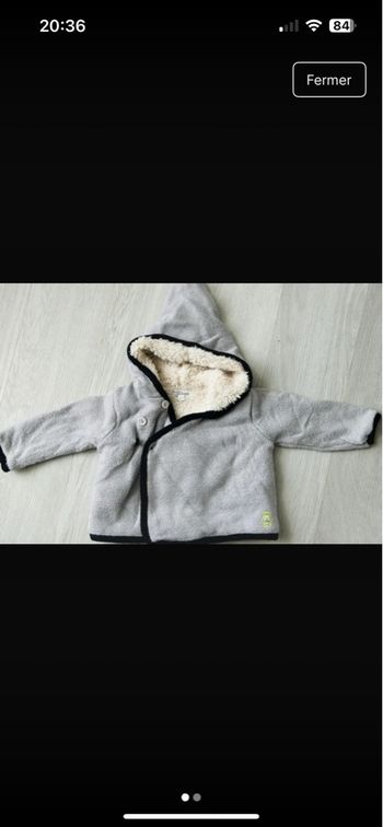 Gilet polaire 9 mois