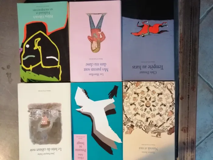 Lot de 6 livres. École des loisirs. 10 ans