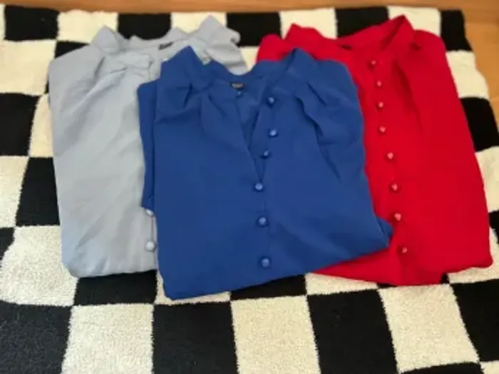 Lot de 3 blouse chemisier - photo numéro 2