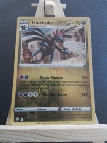 Carte Pokémon Trioxhydre Reverse 115/203