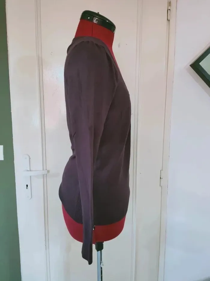 pull fin col v - photo numéro 2