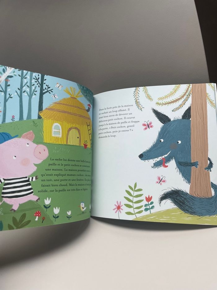 Livre enfant neuf - les trois petits cochons - photo numéro 3