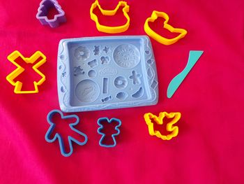 Lot moules pâte à modeler