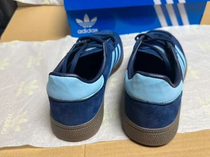 Baskets Adidas Handball Spezial, pointure 38.5, bleues - photo numéro 4