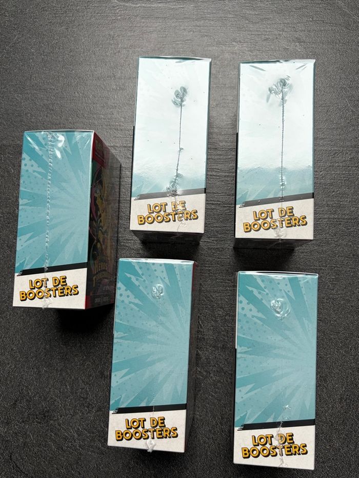 Pokémon lot de 5 bundles me2.5 scellés - photo numéro 3
