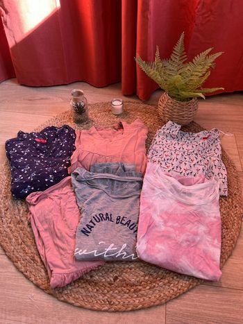 Lot 6 hauts femme taille 40