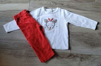 Pyjama velours taille 24 mois
