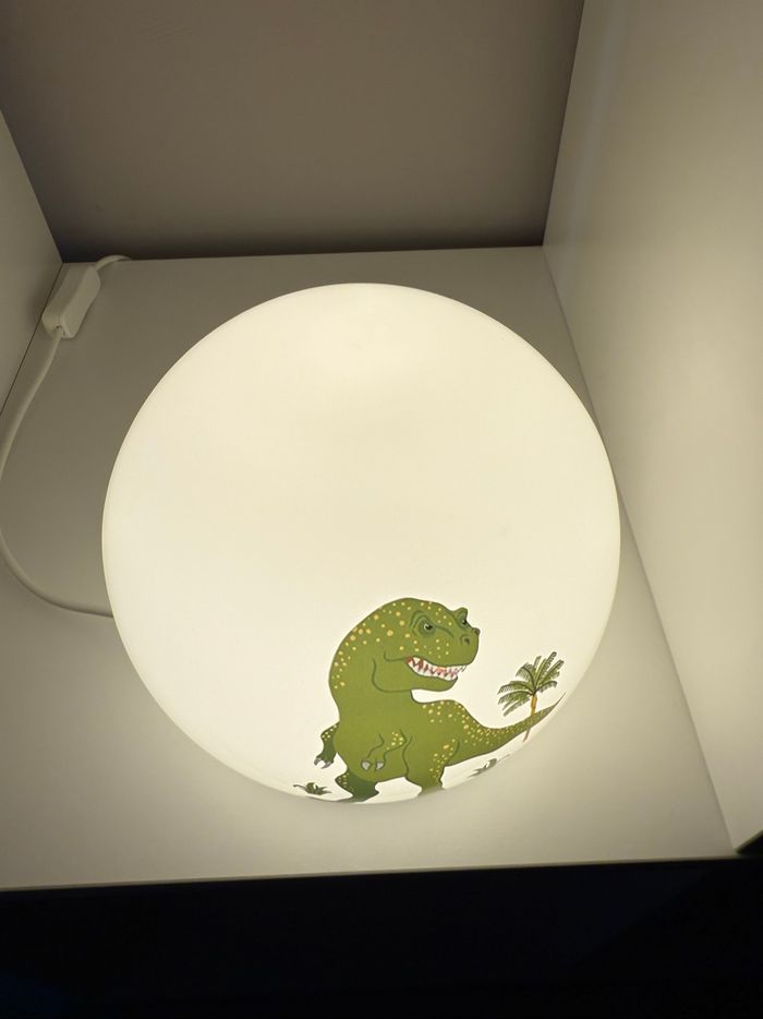 Lampe de chevet dinosaure - photo numéro 2