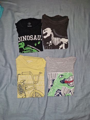 Lot 4 Tee-shirt 6 ans