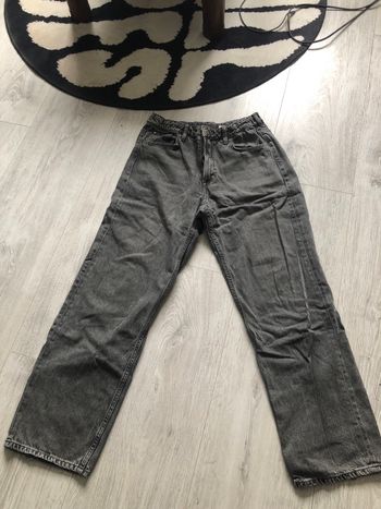 jean loose fit gris 