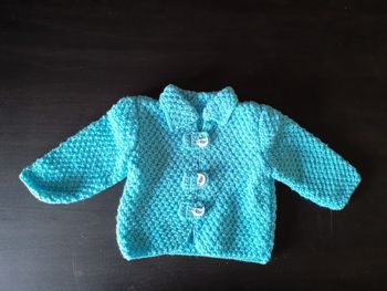 Gilet turquoise