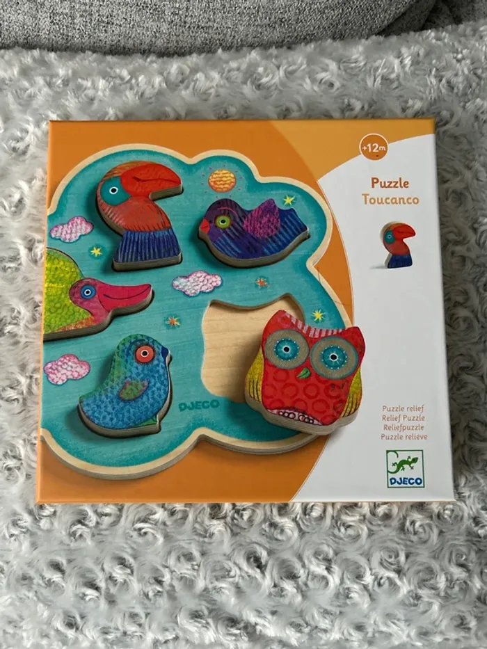 Puzzle toucan djeco neuf