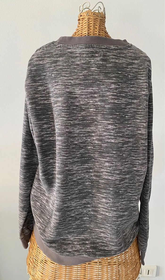 Sweat Blanche Porte gris taille 34/36 - photo numéro 4