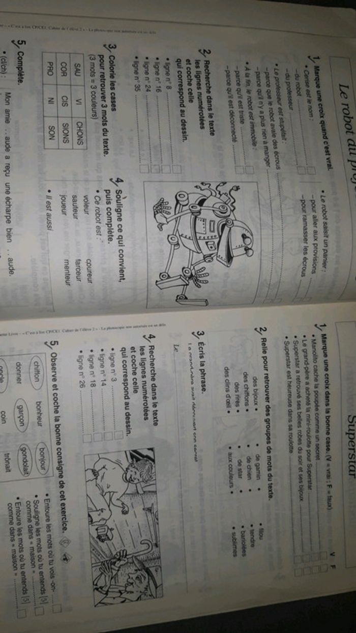 Cahier cp/ ce1 - photo numéro 3