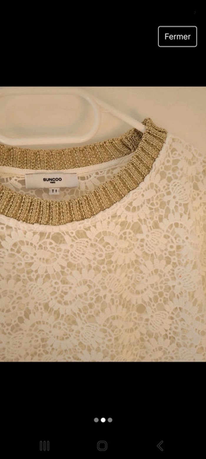 Pull dentelle - photo numéro 4