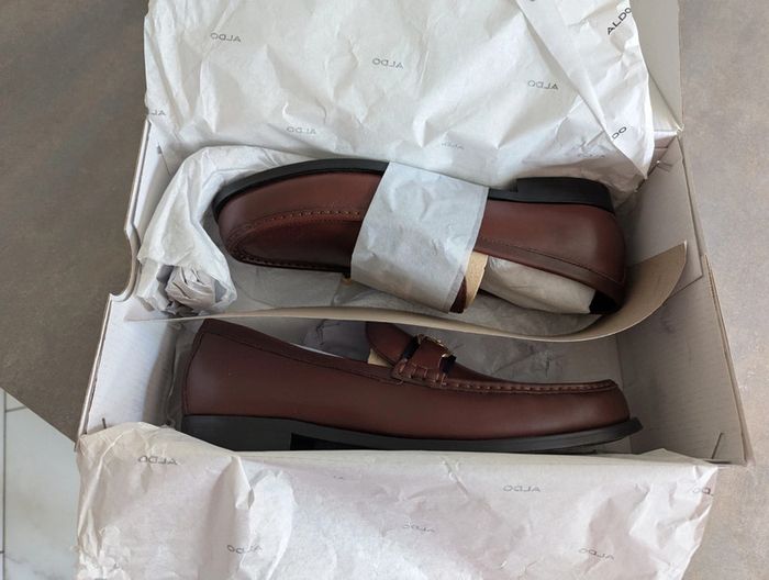 Mocassins homme Aldo - Taille 42 - Neuf avec étiquette - Valeur 129.95€ - photo numéro 2