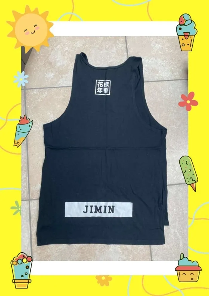 Débardeur BTS Jimin 95 Hyyh - photo numéro 5