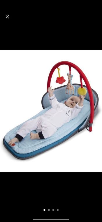 Matelas à langer transportable