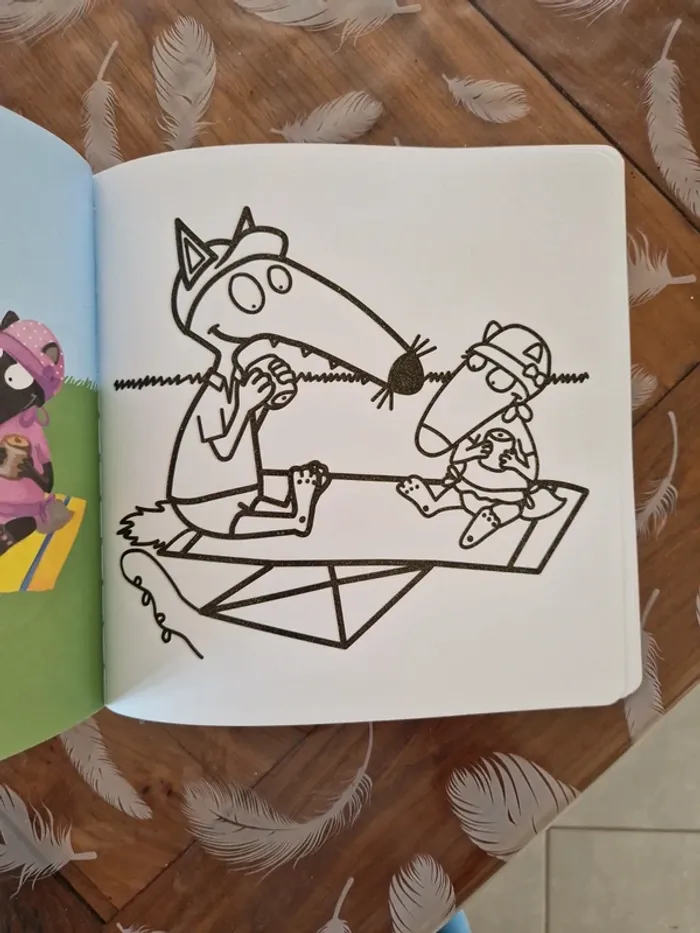 Coloriages petit loup - photo numéro 3