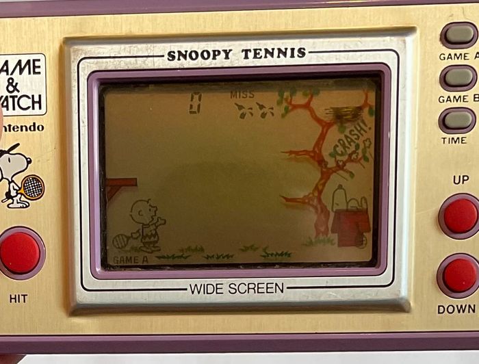 Console jeu Nintendo Game and Watch Snoopy Tennis vintage - photo numéro 5