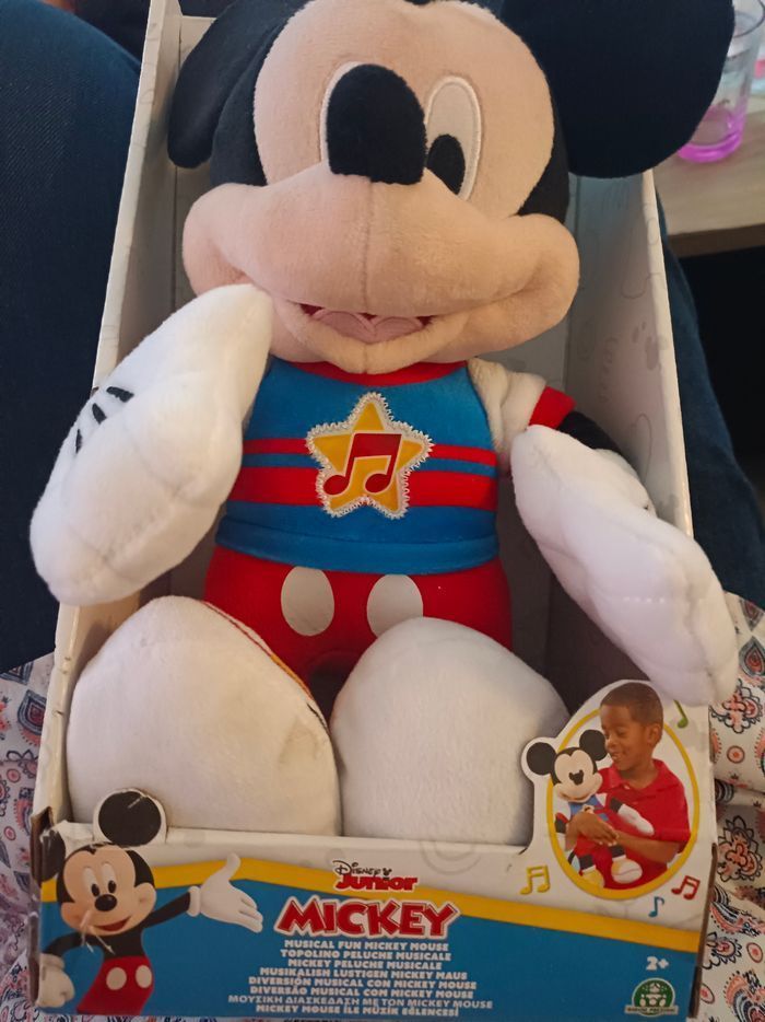 peluche musicale Mickey - photo numéro 4