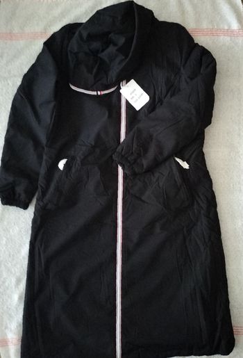 Manteau long réversible taille L neuf
