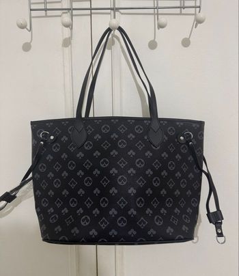 Neuf Sac cabas monogramme + pochette assortie