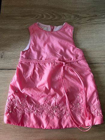 Robe rose 6 mois