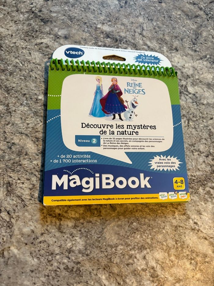 Magibook la reine des neiges