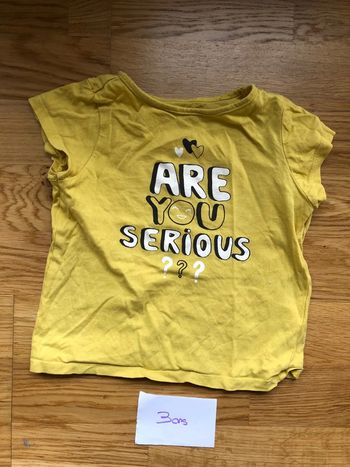 Tshirt 3 ans