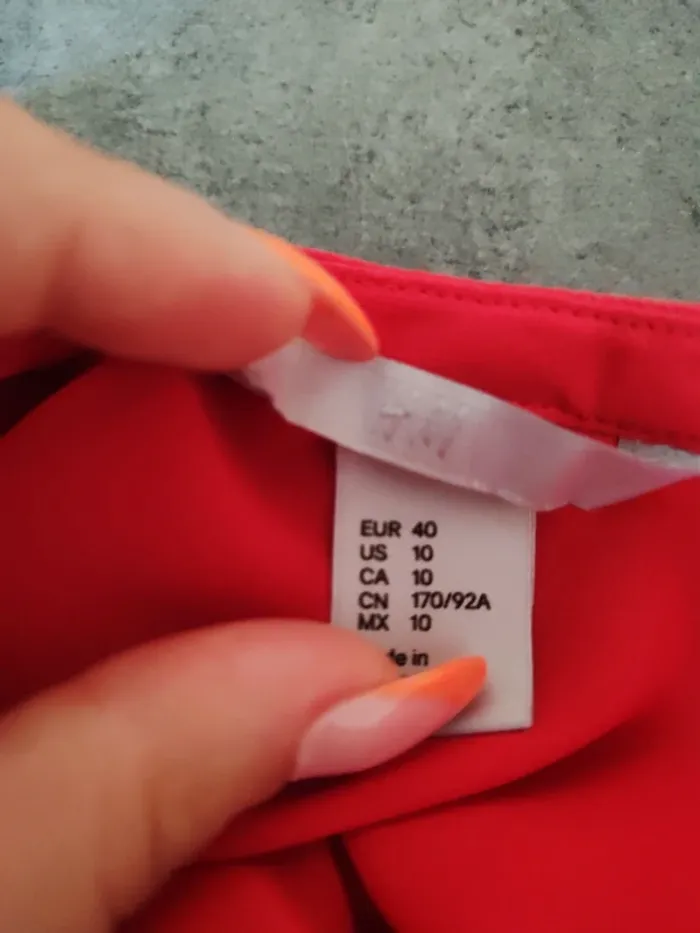 Robe taille 40 rose h&m - photo numéro 6