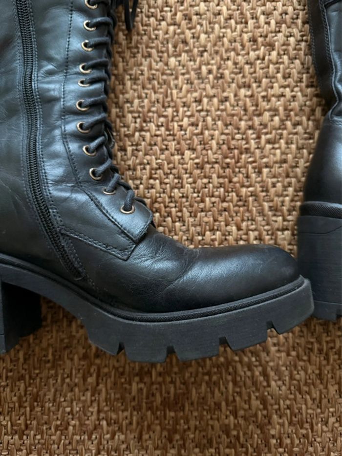 Bottes en cuir Nero Giardini Pointure 38 - photo numéro 3